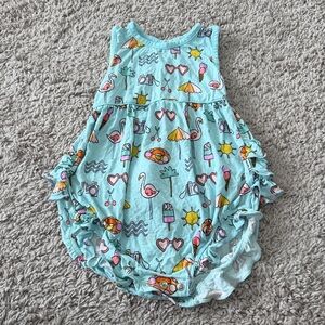 Little Sleepies Bamboo Pool Party Bubble Romper